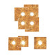 Kolarz Square 4 Lights Ceiling Light