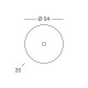 Kolarz Moon 1 Light Wall Light