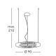 Kolarz Nobile 1 Light Pendant Light