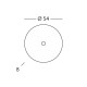 Kolarz Centro 1 Light Ceiling Light