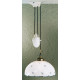Kolarz Nonna Glass Adjustable Hanging Light Flowers