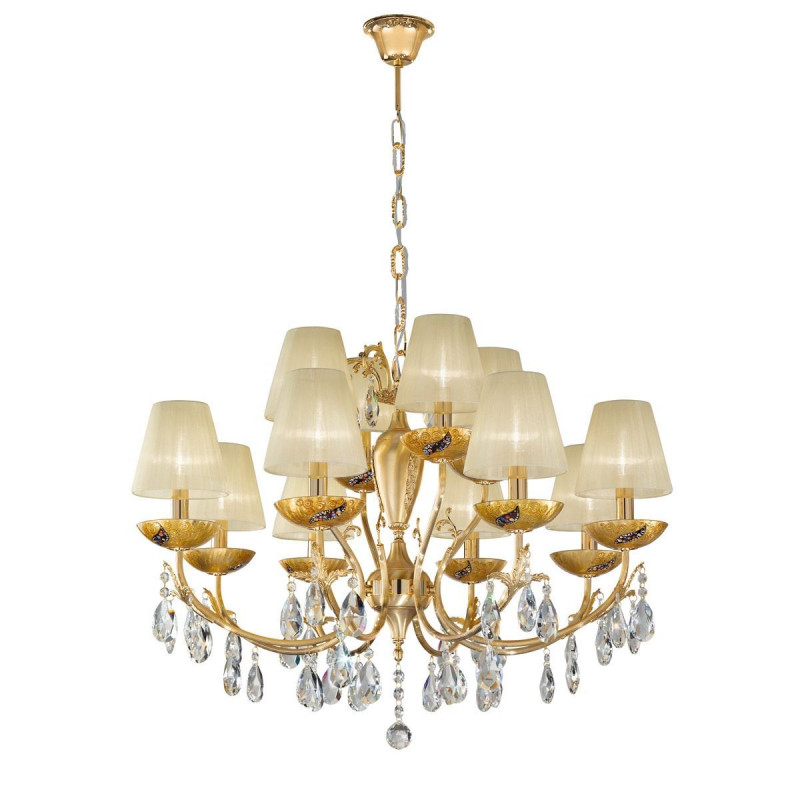 Kolarz Victoria 2 12 Lights Chandelier