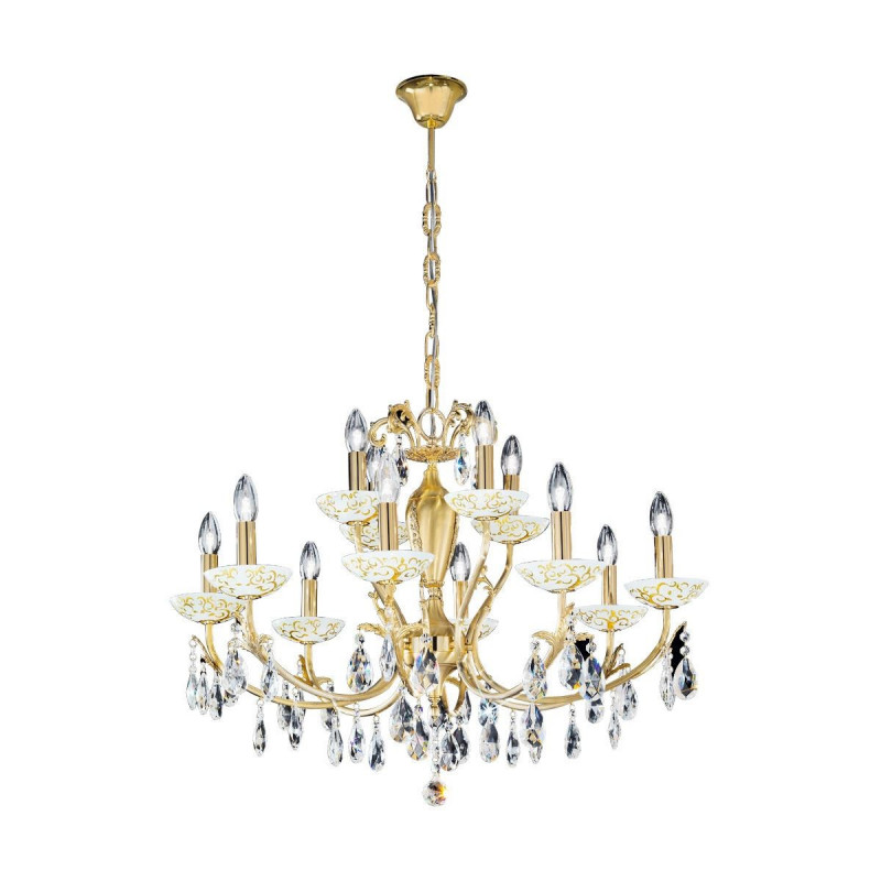Kolarz Victoria 2 12 Lights Chandelier