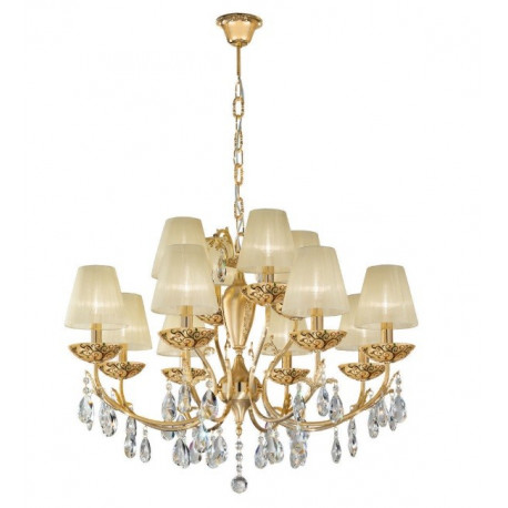 Kolarz Victoria 2 12 Lights Chandelier