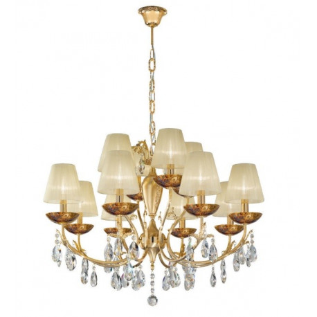 Kolarz Victoria 2 12 Lights Chandelier