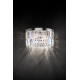 Masiero Impero and Deco Crystal Round Wall Light