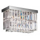 Masiero Impero and Deco Crystal Rectangular Wall Light