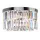 Masiero Impero and Deco Crystal Round Wall Light