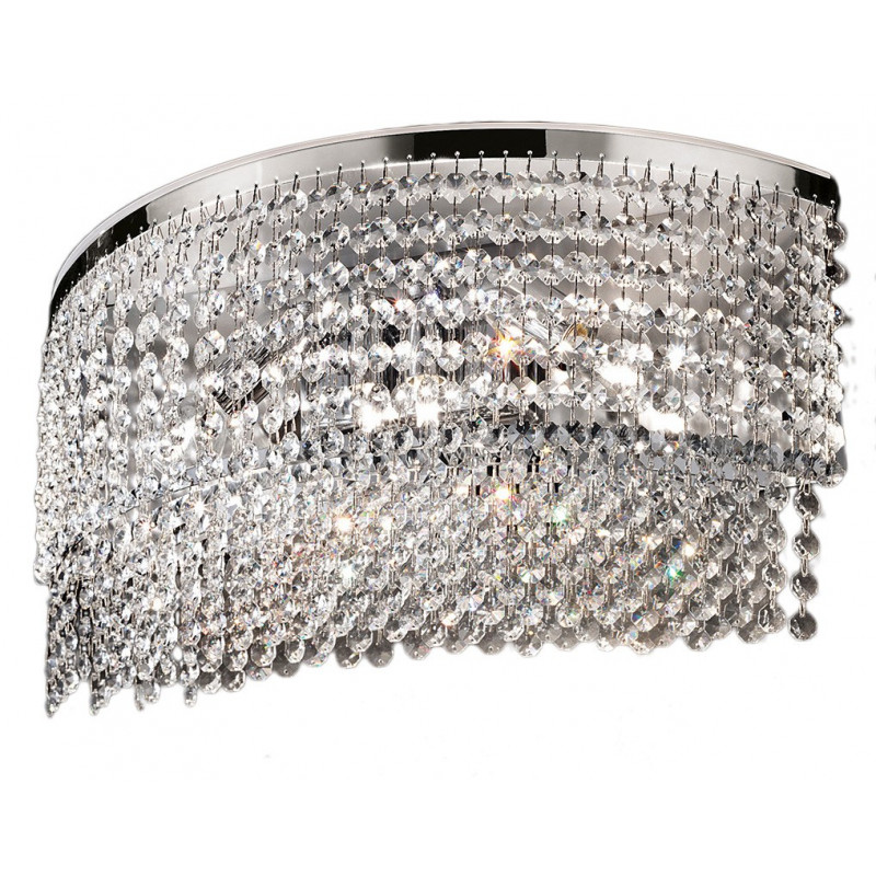 Masiero Impero and Deco Crystal Wall Light