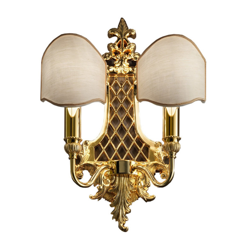 Masiero Brass & Spots Wall Light - VE 1063 A2
