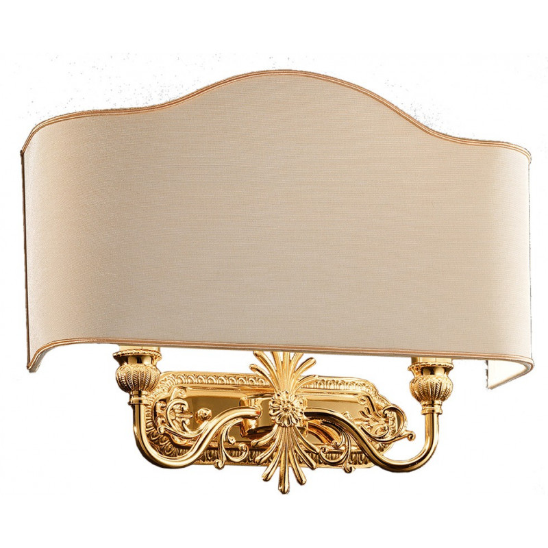 Masiero Brass & Spots Wall Light - VE 1067 A2