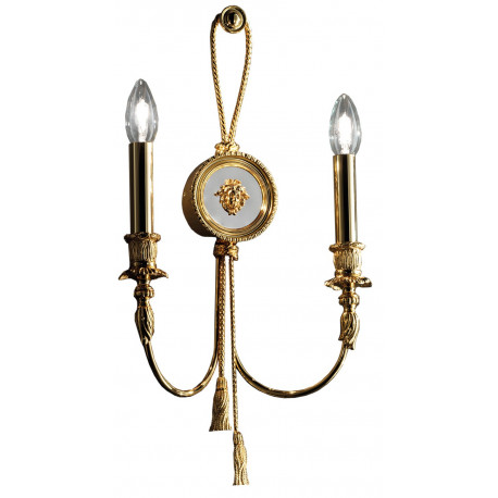 Masiero Brass & Spots Wall Light - VE 1071 A2