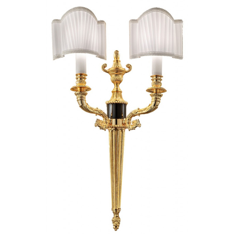 Masiero Brass & Spots Wall Light - VE 1072 A2