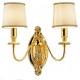 Masiero Brass & Spots Wall Light - VE 1074 A2
