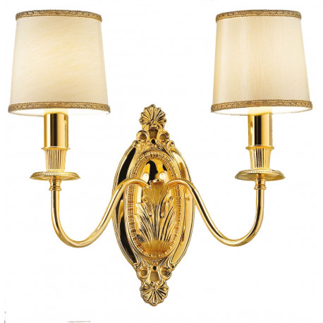 Masiero Brass & Spots Wall Light - VE 1074 A2