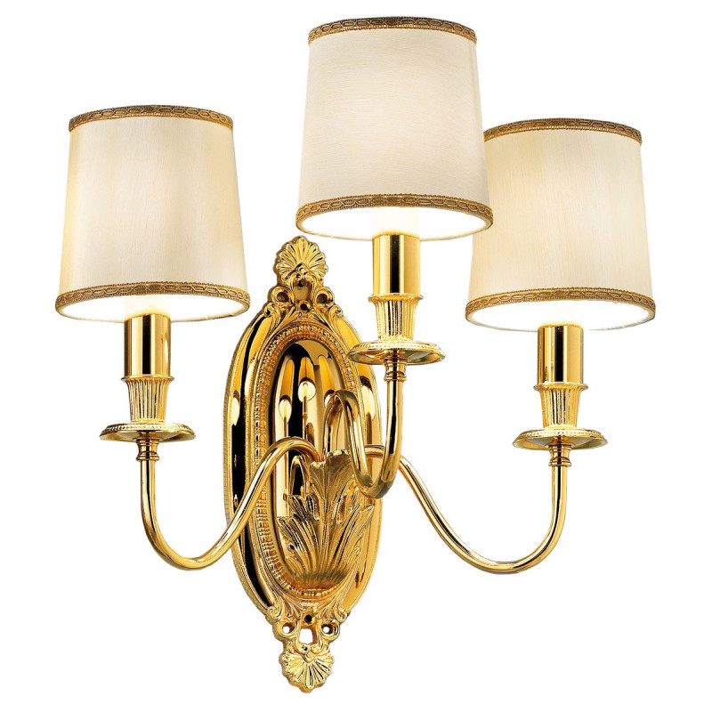Masiero Brass & Spots Wall Light - VE 1074 A3