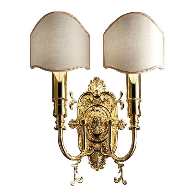 Masiero Brass & Spots Wall Light - VE 1075 A2