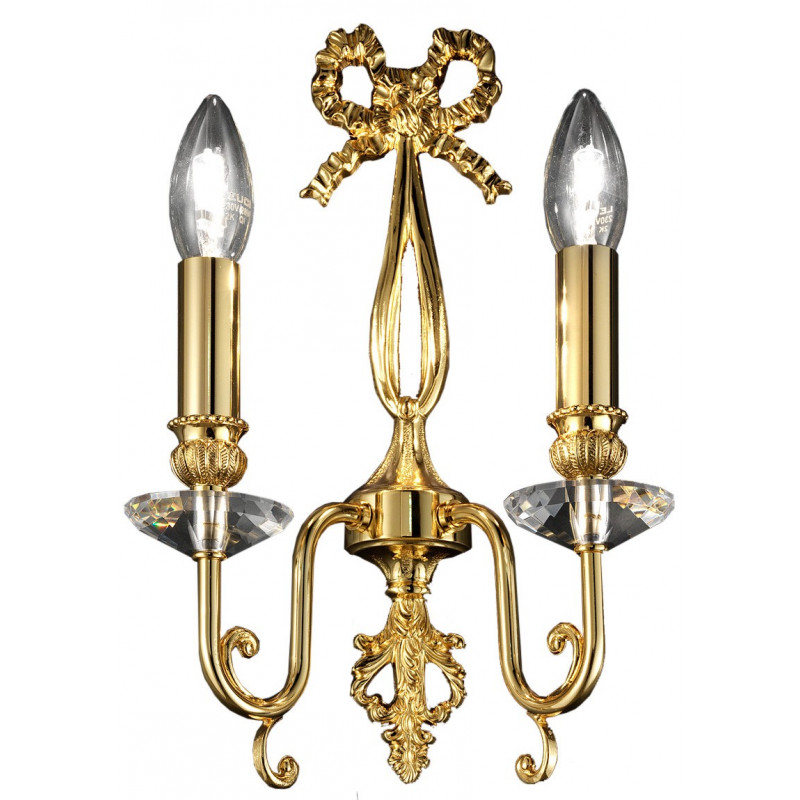 Masiero Brass & Spots Wall Light - VE 1079 A2