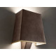 Masiero Darshan Wall Light Brushed Brass & Leather