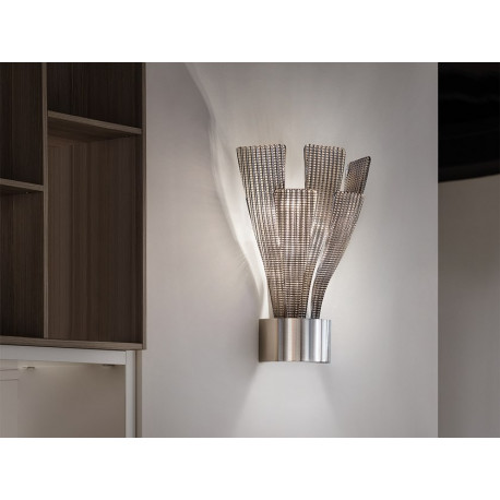 Masiero Isbel Wall Light Brushed Nickel