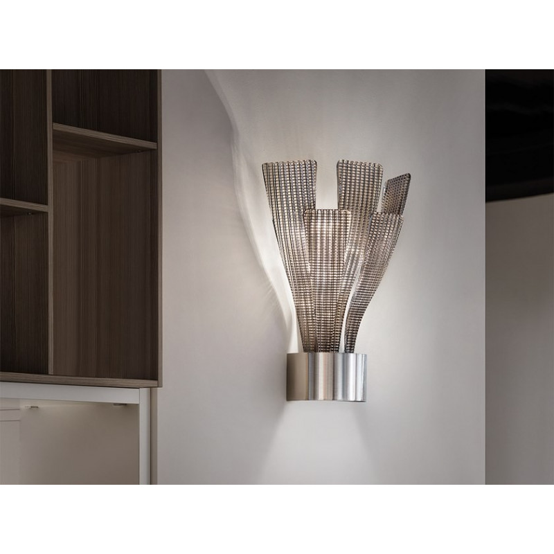 Masiero Isbel Wall Light Brushed Nickel