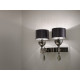 Masiero Nuare Wall Light Black Nickel