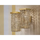 Masiero Skyline Wall Light Brushed Brass
