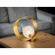 Masiero Sound Table Lamp Brushed Gold