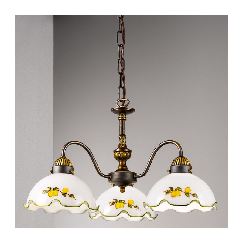 Kolarz Nonna Glass Chandelier Lemons