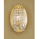Kolarz Charleston Crystal Wall Light Gold