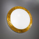 Kolarz Medici Glass Ceiling Light Gold
