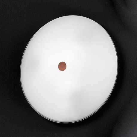 Kolarz Bianca Glass Ceiling Light Brass