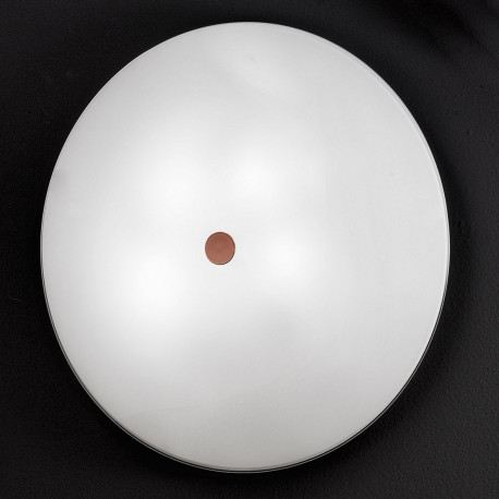 Kolarz Bianca Glass Ceiling Light Brass
