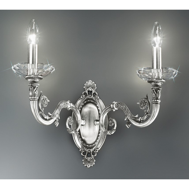 Kolarz Contarini Crystal Wall Light Chrome