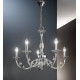 Kolarz Pisani Crystal Chandelier Chrome