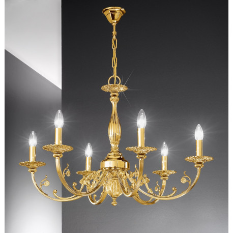 Kolarz Pisani Crystal Chandelier Gold