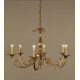 Kolarz Pisani Crystal Chandelier French Gold