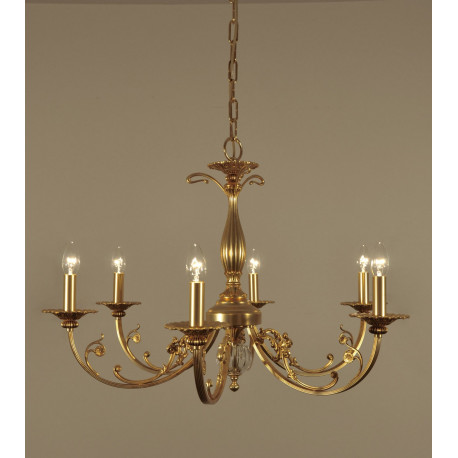 Kolarz Pisani Crystal Chandelier French Gold