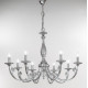 Kolarz Pisani Crystal Chandelier Chrome