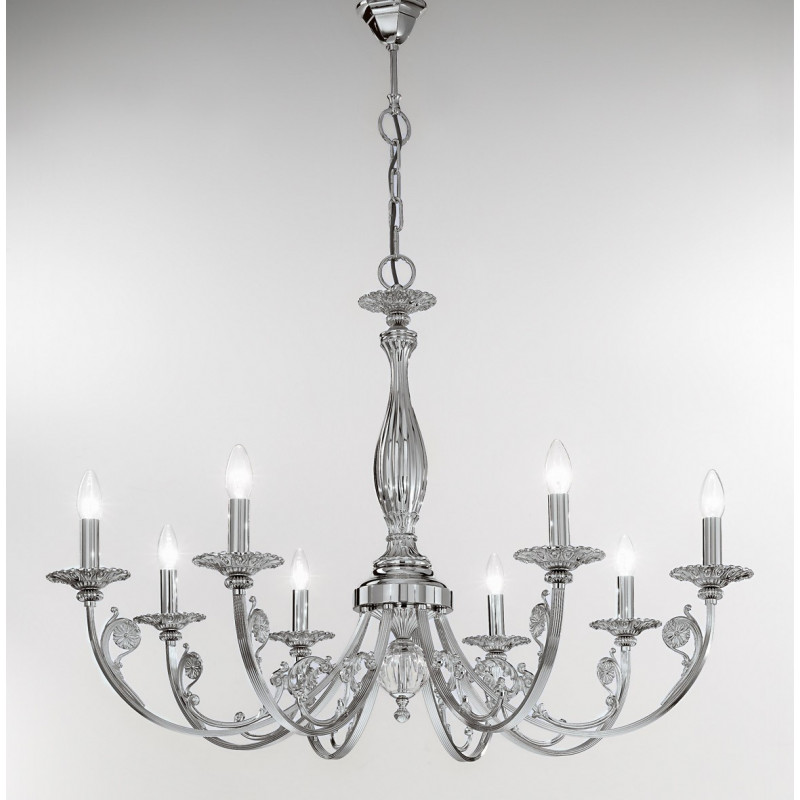 Kolarz Pisani Crystal Chandelier Chrome