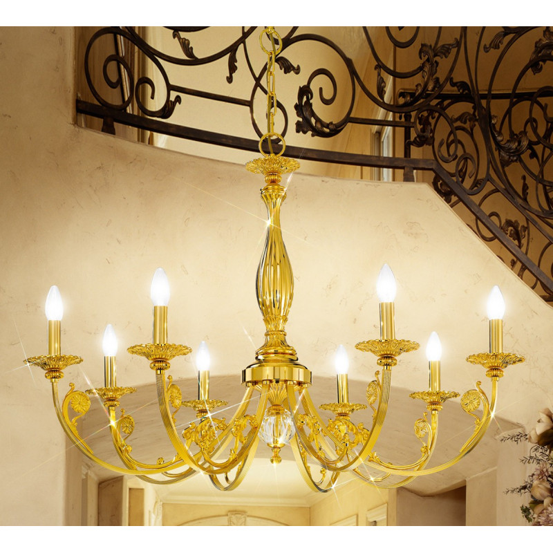 Kolarz Pisani Chandelier Gold