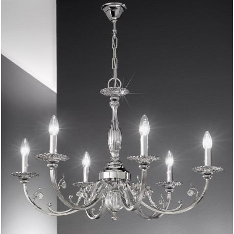Kolarz Pisani Chandelier Chrome
