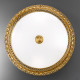 Kolarz Milady Glass Ceiling Light French Gold