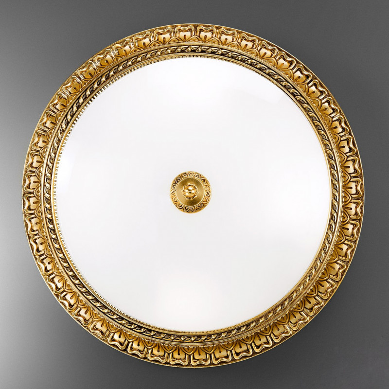 Kolarz Milady Glass Ceiling Light French Gold