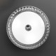 Kolarz Milady Glass Ceiling Light Chrome