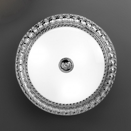 Kolarz Milady Glass Ceiling Light Chrome