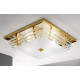 Kolarz Ontario Crystal Ceiling Light Gold