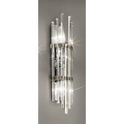 Ontario Crystal Wall Light Chrome - Kolarz Lighting