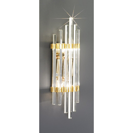 Kolarz Ontario Crystal Wall Light Gold