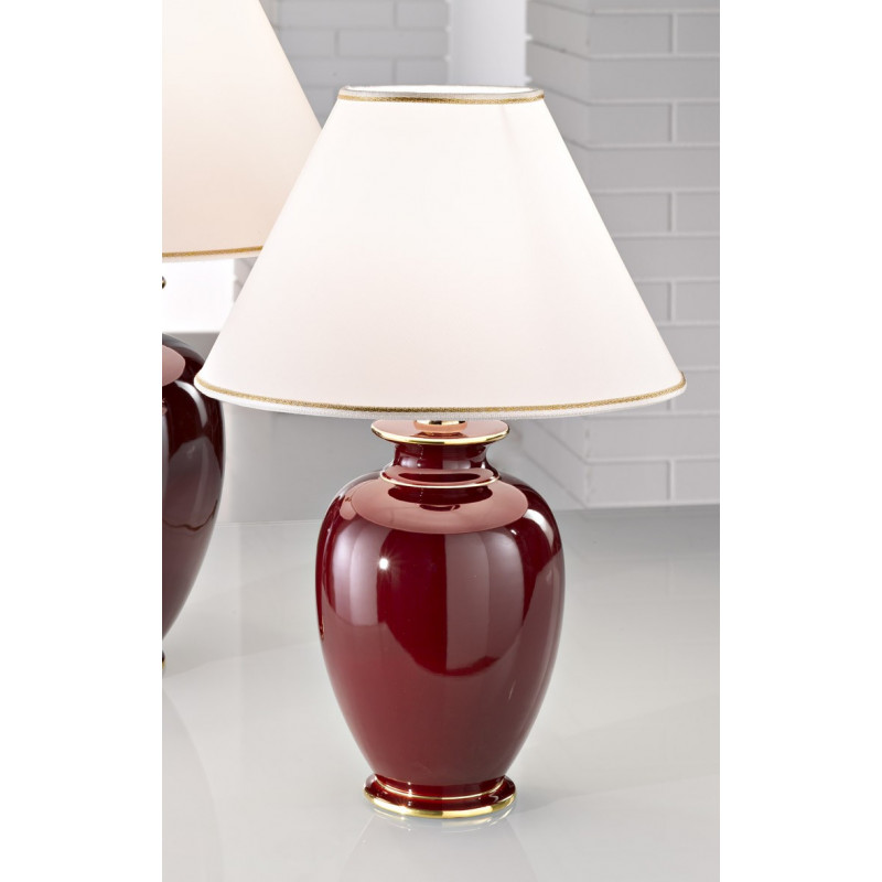 Kolarz Bordeaux Ceramic Table Lamp